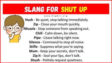 shut up|shut up in british slang.